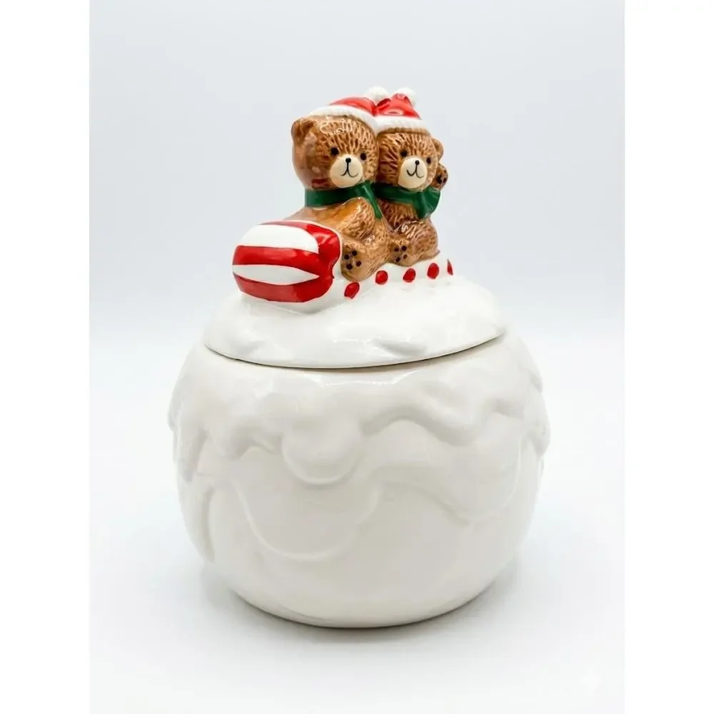 Christmas in July - House of Lloyd Christmas Around the World Snowball Candy Jar